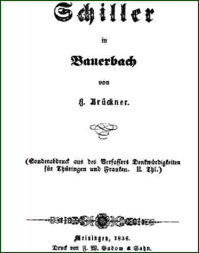 schiller in bauerbach